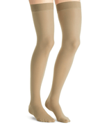 Jobst UltraSheer Women's 30-40 mmHg Thigh High w/ Dotted Silicone Top Band