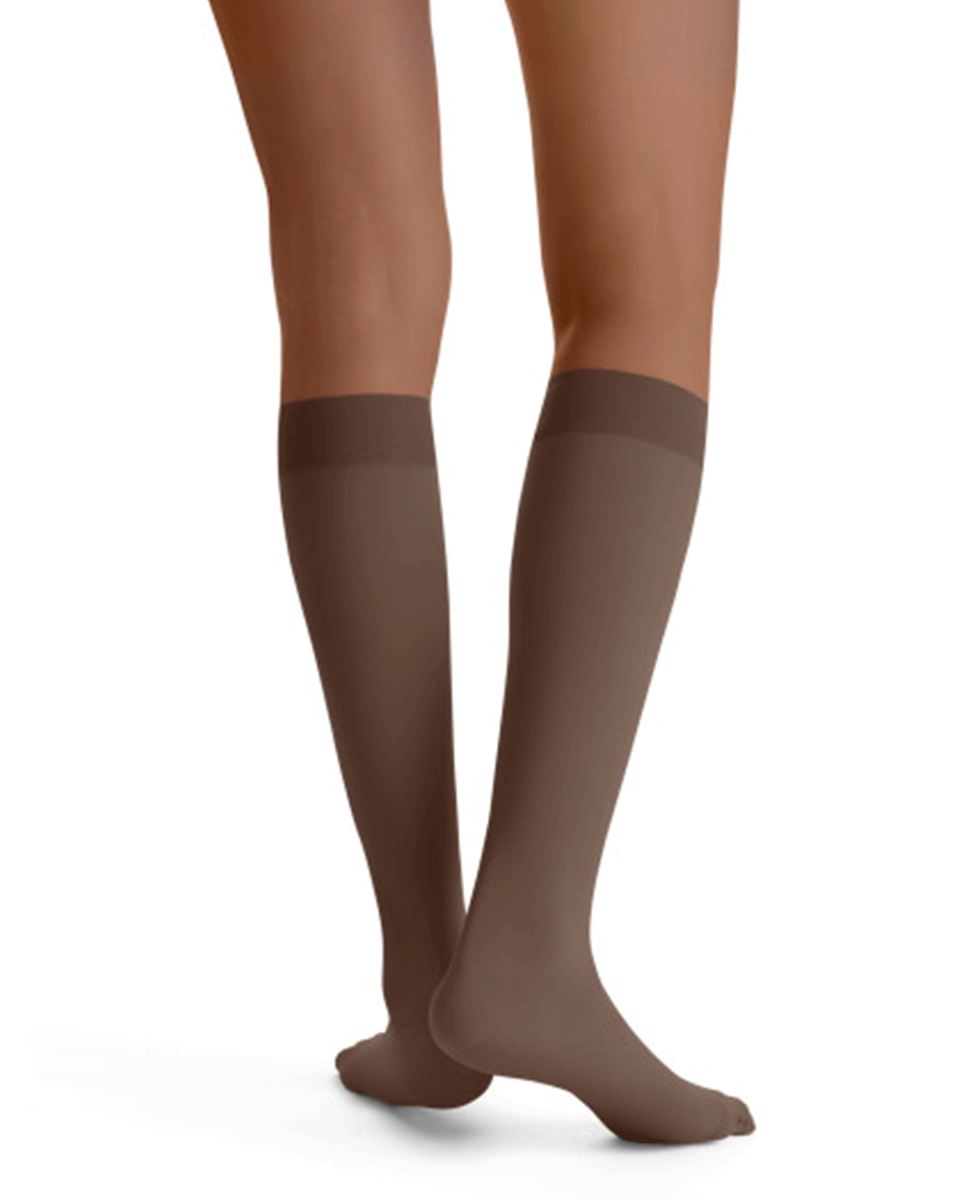 Medias opacas Jobst para mujer de 30 a 40 mmHg hasta la rodilla