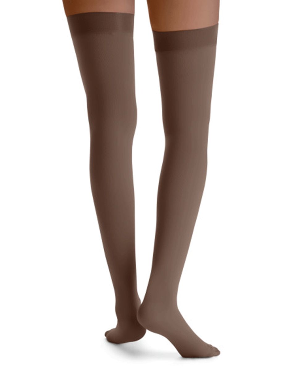 Jobst Opaque Women's 30-40 mmHg Thigh High w/ Silcone Dot Top Band
