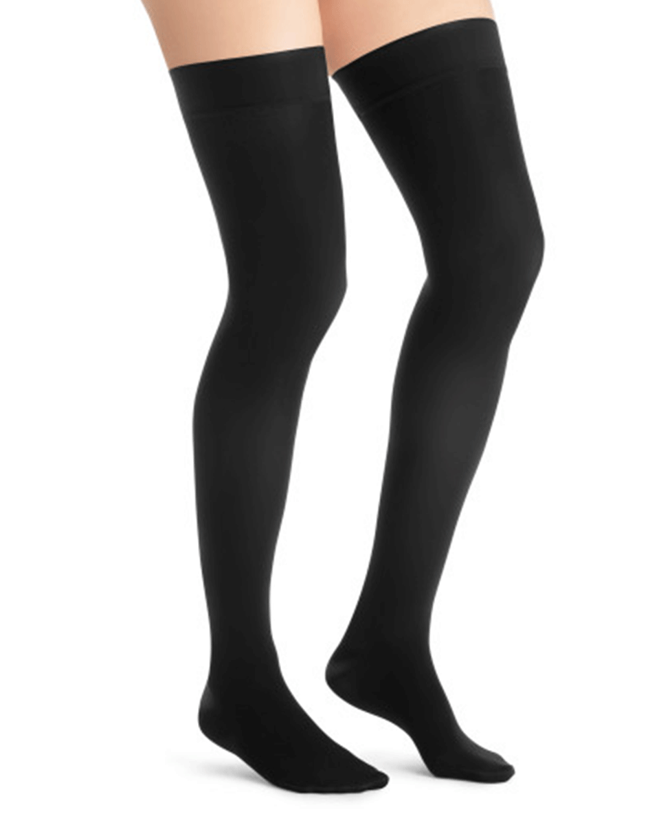 Jobst UltraSheer Women's 30-40 mmHg Thigh High w/ Dotted Silicone Top Band