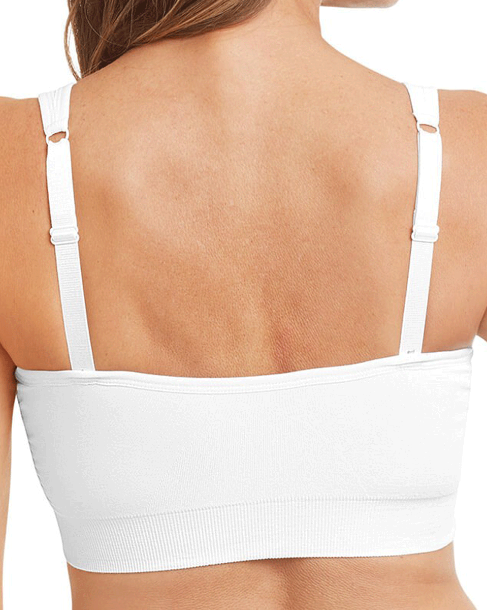 Amoena Recovery bra, front closure, adjustable comfort straps.