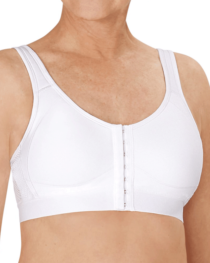 Amoena Ester Front Fastening Soft Bra White