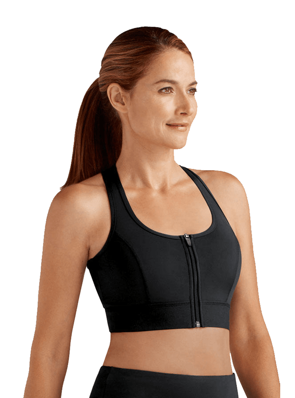 Amoena Zipper Bra Medium Support