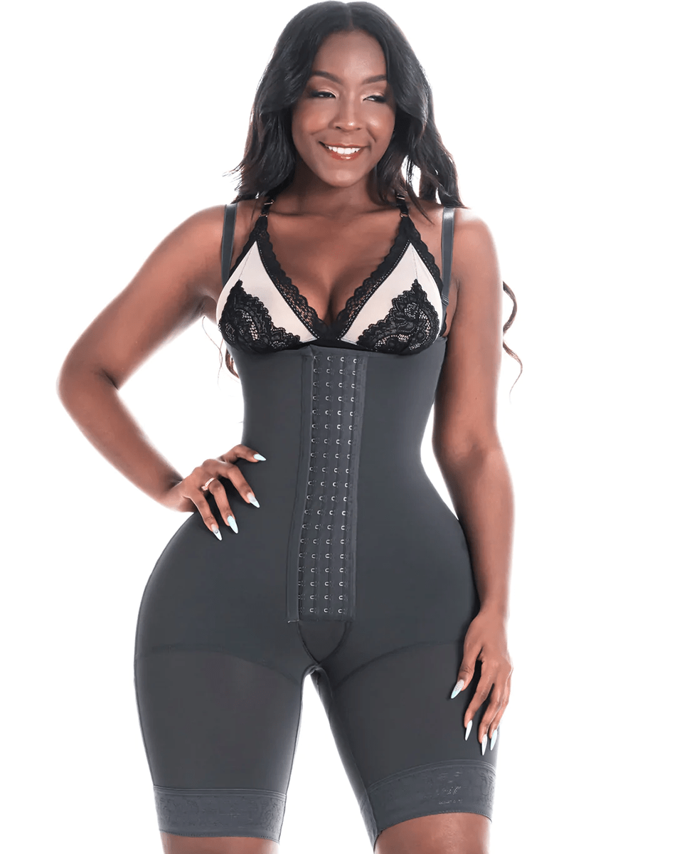 ShapewearUSA - Bling Shapers Colombian Faja with Butt Lift Wide Hips 1