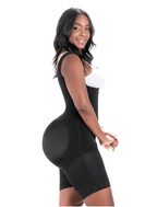 ShapewearUSA - Bling Shapers Colombian Faja Black with Butt Lift Curvy Hips 1