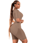 Bling Shapers Colombian Fajas with Sleeves and Built-In Bra