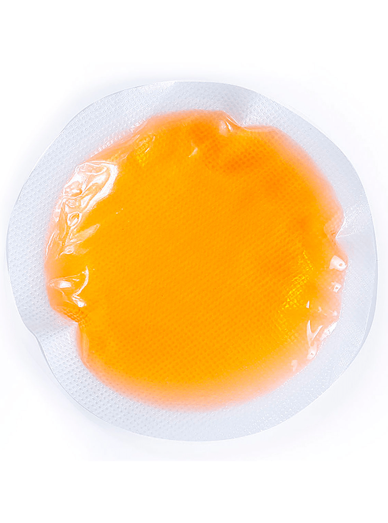 Carambola 4 ”dia. Paquete frío con respaldo de tela