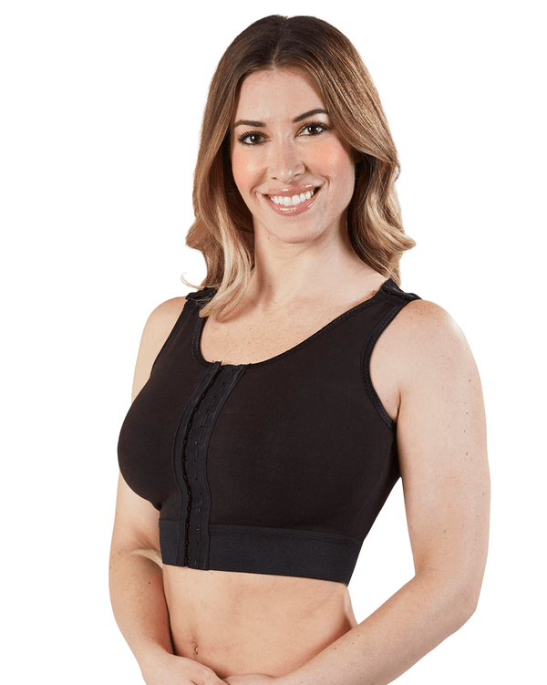 Caromed Sculptures Cotton Compression Bra with Molded Cup