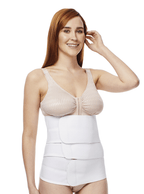 Carpeta abdominal con triple solapa Clearpoint Medical de 12 "