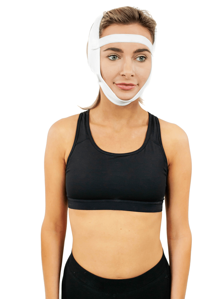 ContourMD Post-Op Surgical Compression Bra - White -48 