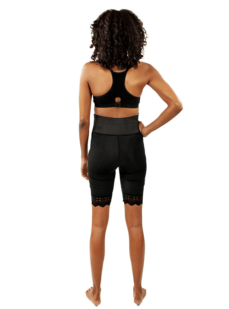 ContourMD Mid Thigh Girdle 4"in Waist Slit Crotch - Style 4