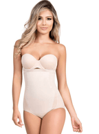 Moldeadora de cintura alta con control de abdomen Cysm (pantalón corto) - Tanga