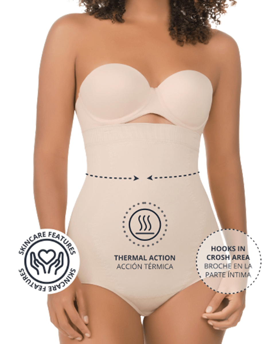 High-Waist Tummy Control Thong Shaper & Panty - Shop Online CYSM