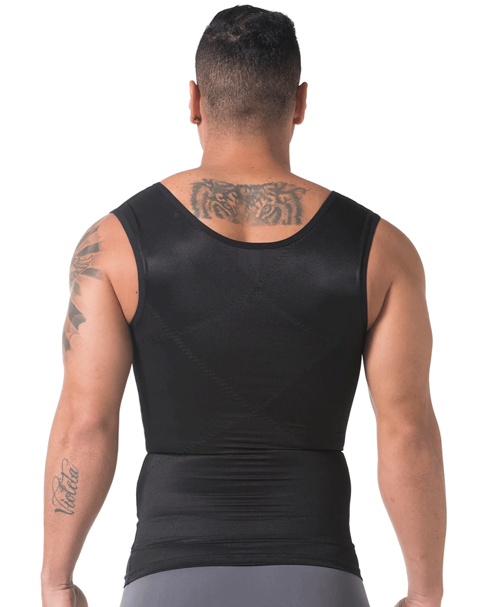 Diane & Geordi Men's Posture Corrector Body Shaper Vest / Powernet