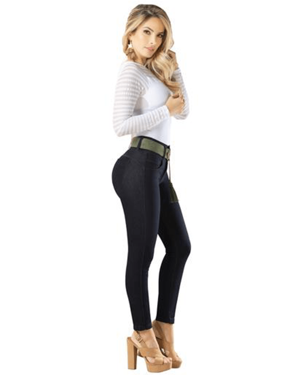 Draxy Colombian Butt lifter Mid Rise Skinny Jeans
