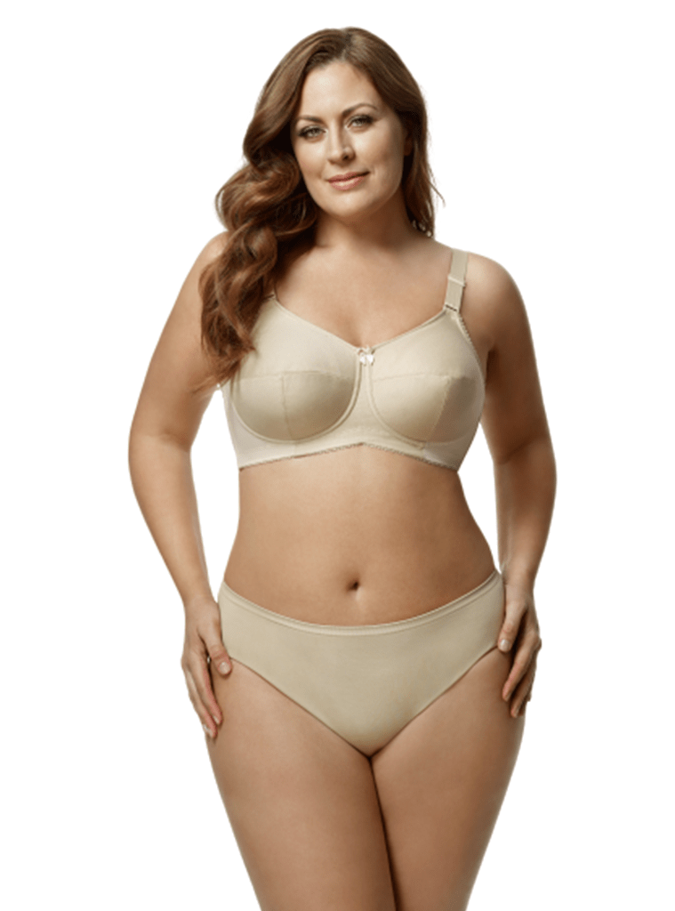 Elila Cotton and Silver Softcup