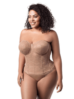 Palangre sin tirantes de encaje Elila