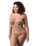 Palangre sin tirantes de encaje Elila