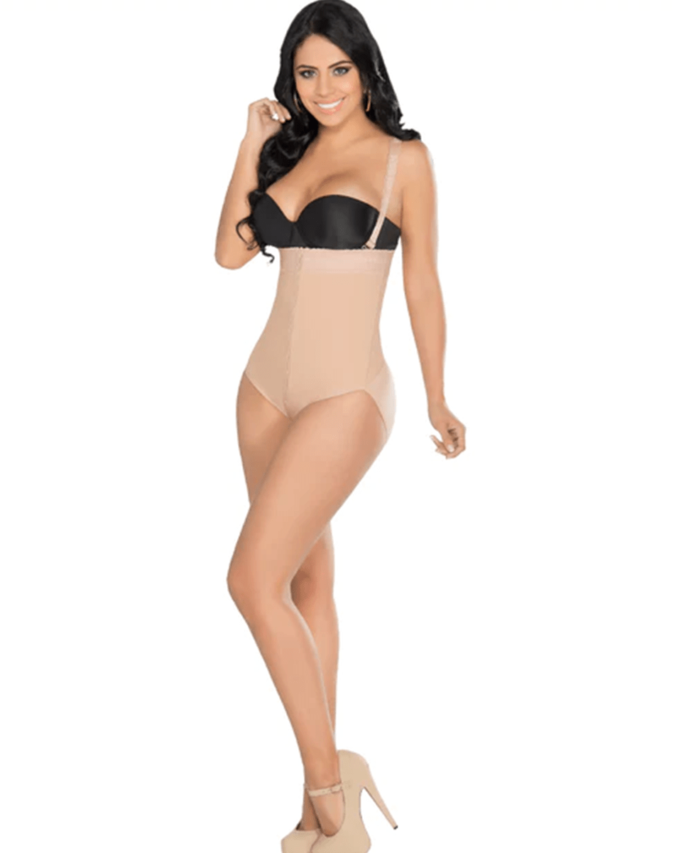Equilibrium Firm Compression Strapless Girdle - Panty Style