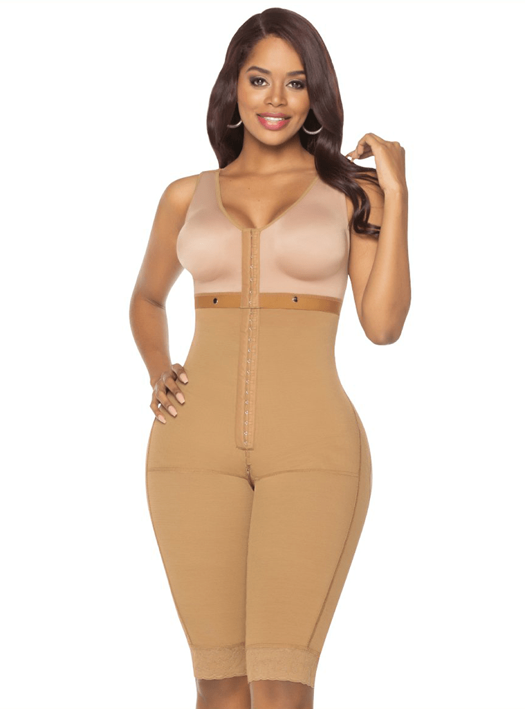 Equilibrium Post Op One Piece Girdle With Built In Bra –