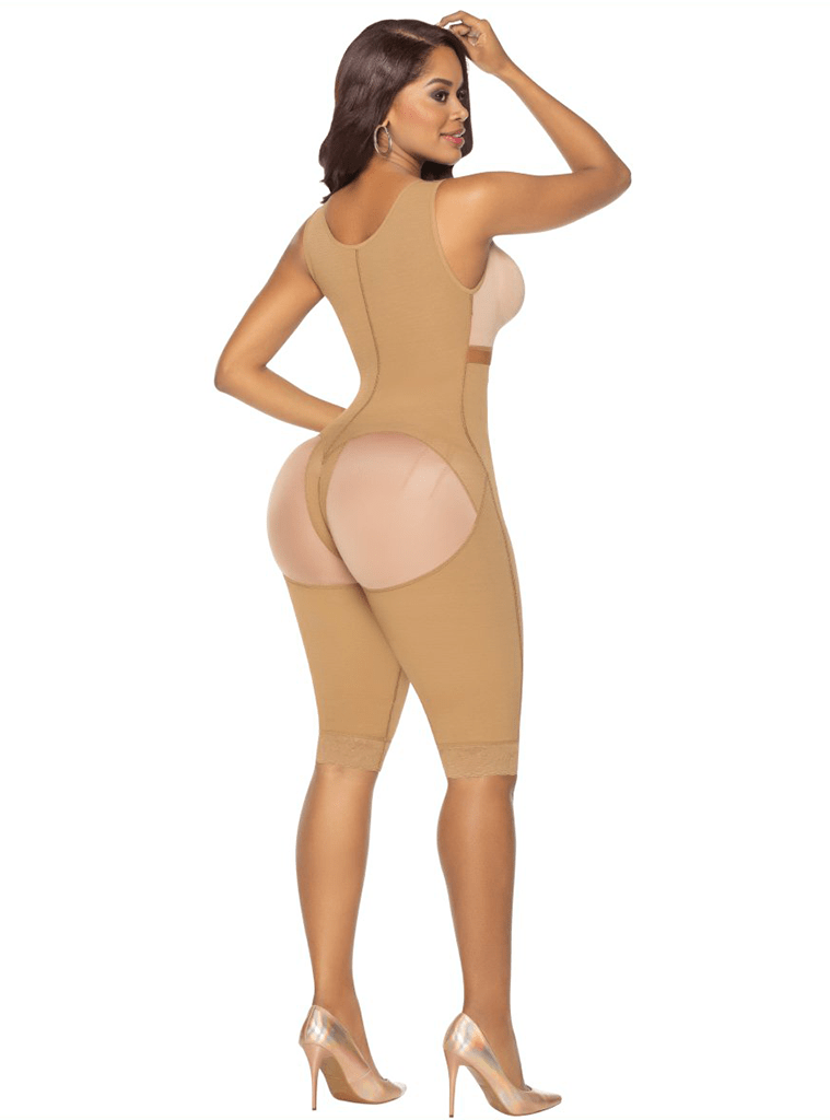 Equilibrium Post Op One Piece Girdle With Built In Bra