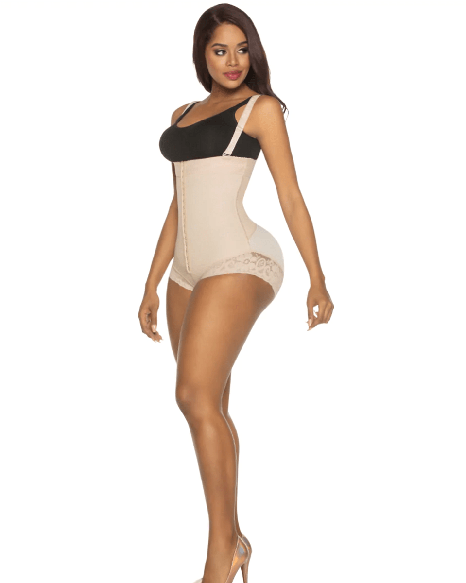 Equilibrium Powerflex Strapless BoyShort Firm Girdle