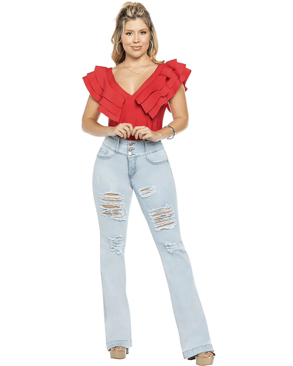 Equilibrium Skinny Blue Jean for women