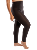 EuroSkins Leggings de cintura alta de microfibra sin costuras para mujer