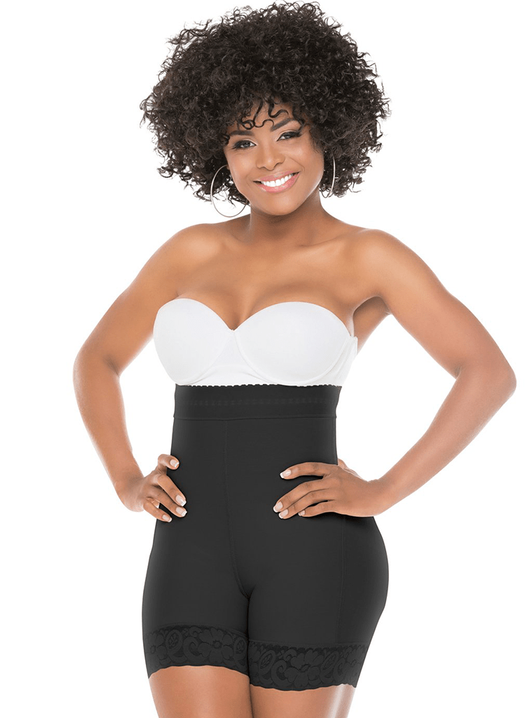 Fajas Salome High Waisted Compression Shaper Shorts for Women