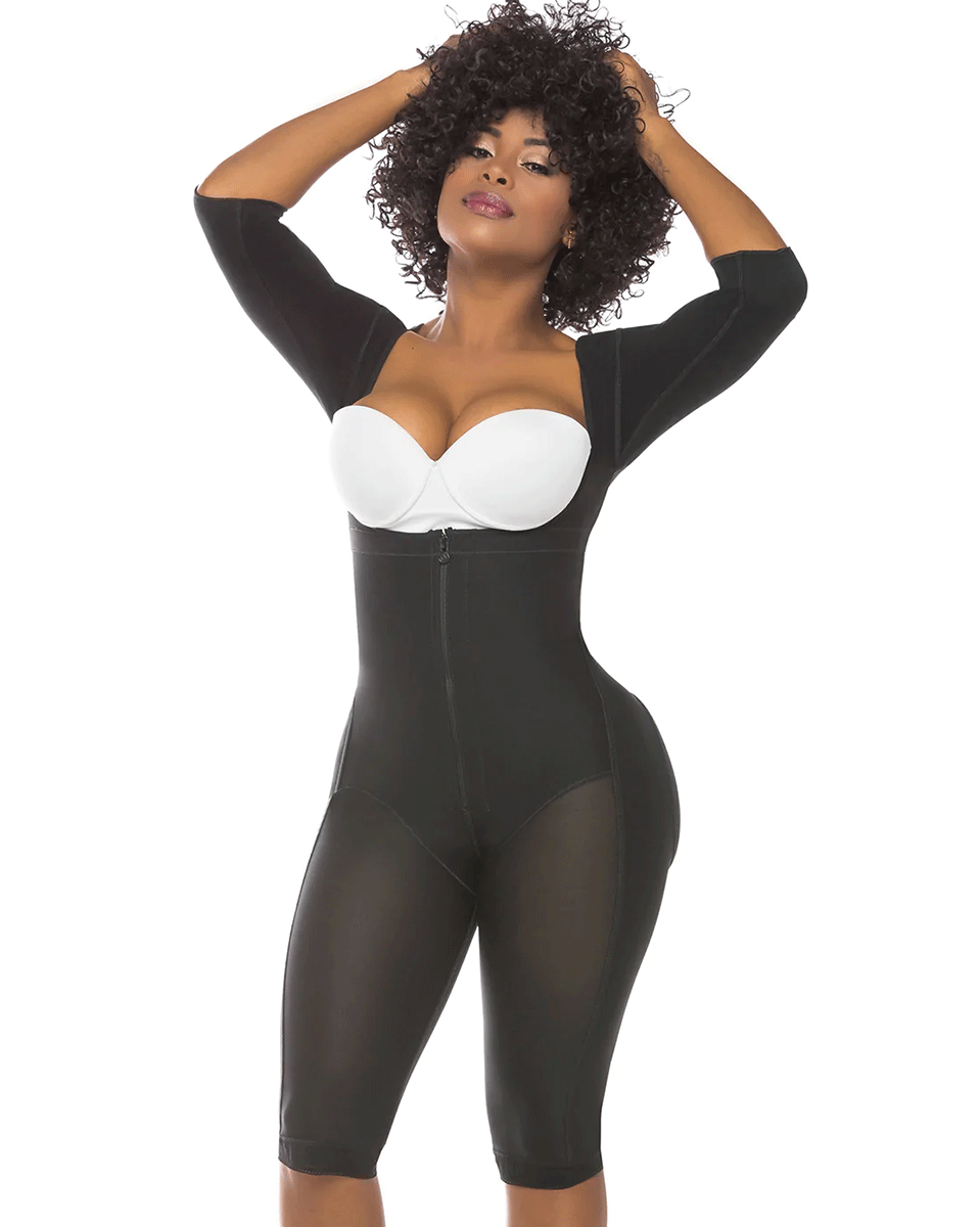Fajas Salome PostOp Bodysuit Full Body Shaper for Women Tummy Control