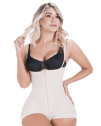 Fajas Sonryse Post-Op Fajas after Tummy Tuck and Lipo Open Bust Panty Shapewear Bodysuit Powernet