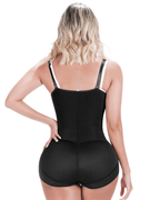 Fajas Sonryse Post-Op Fajas after Tummy Tuck and Lipo Open Bust Panty Shapewear Bodysuit Powernet