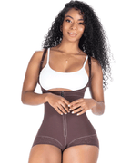 Fajas Sonryse Post-Op & Postpartum Faja Open Bust Panty Shapewear Bodysuit