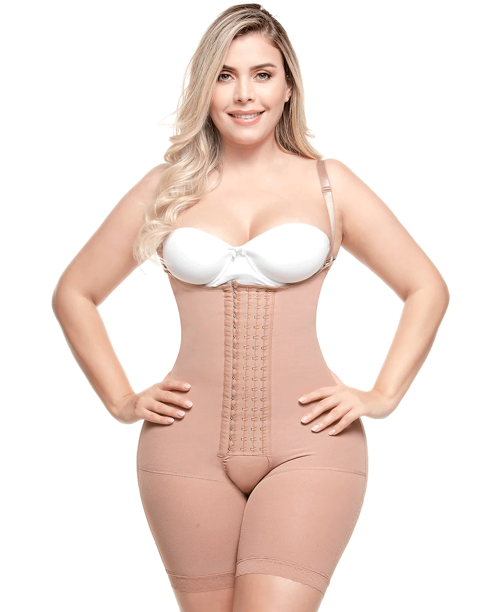 Fajas Sonryse Postpartum Post-Op Compression Garment Tummy Control Butt Lifter Body Shaper