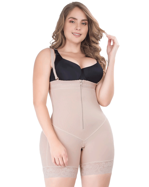 Fajas Uplady Butt Lifting Shapewear Bodysuit with Wide Hips