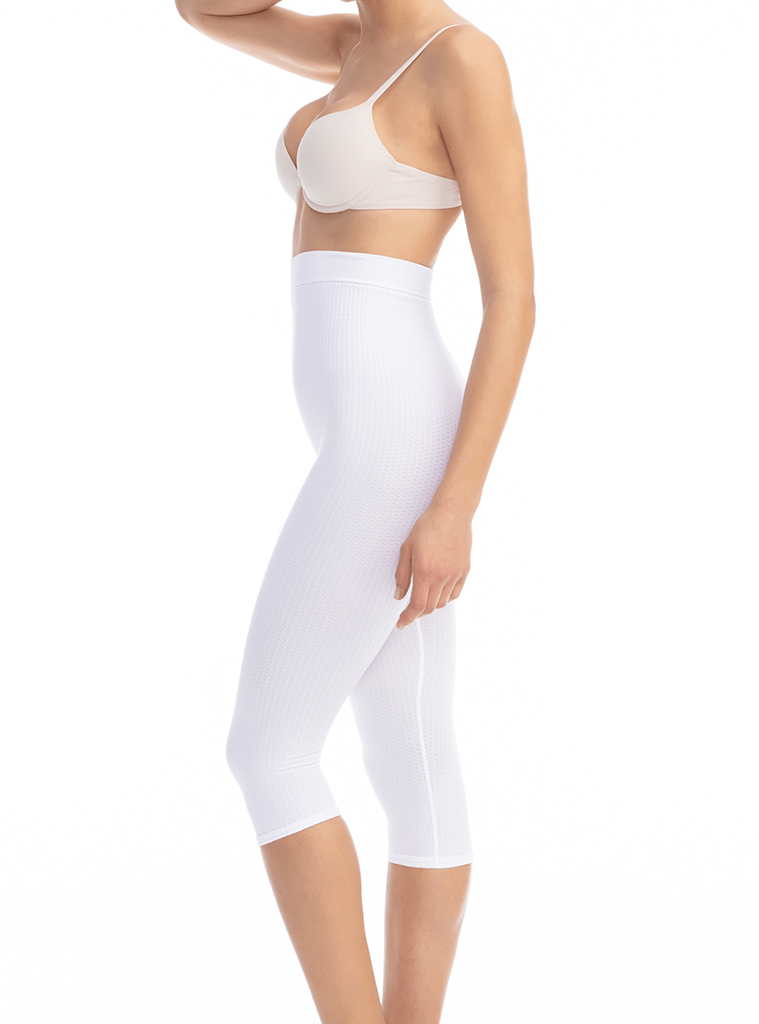 Shorts de rodilla de cintura alta FarmaCell