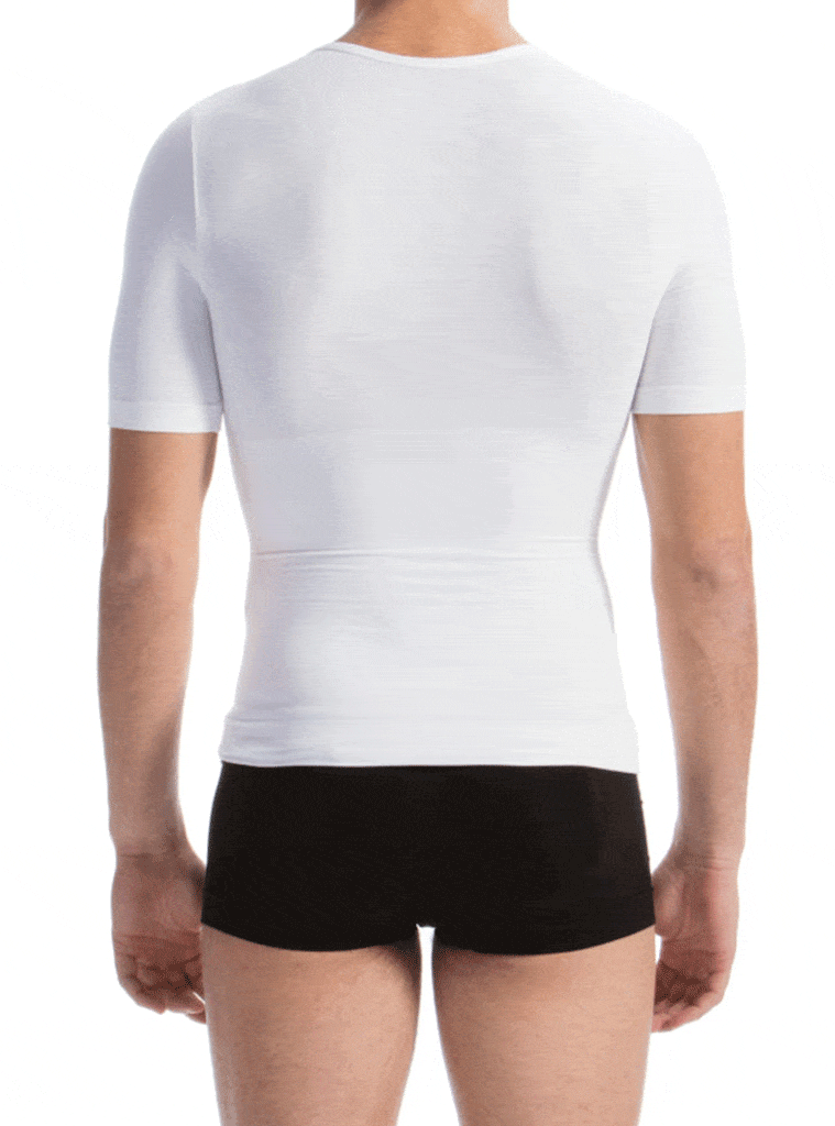 FarmaCell Men’s Firm Control Body Shaping T-Shirt
