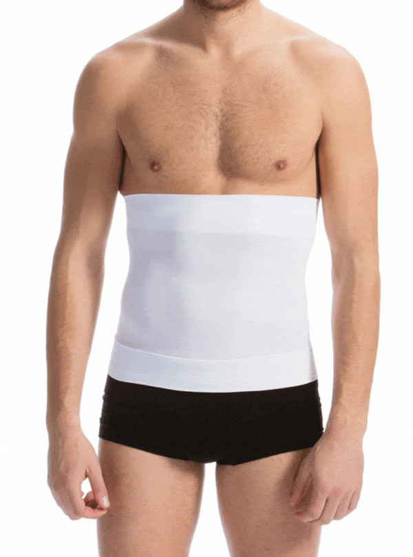 FarmaCell Men's Waist Control Girdle Firm Body Shaping With Back Splints