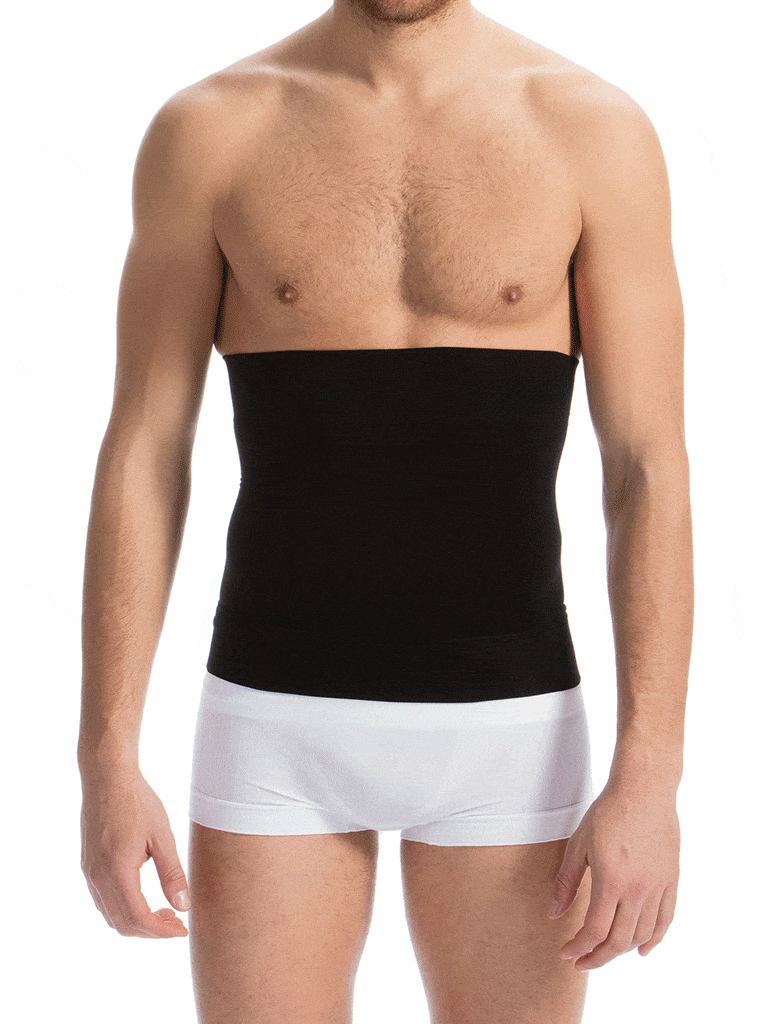 Final Sale Clearance FarmaCell Men's Waist Control Girdle Firm Body Shaping With Back Splints
