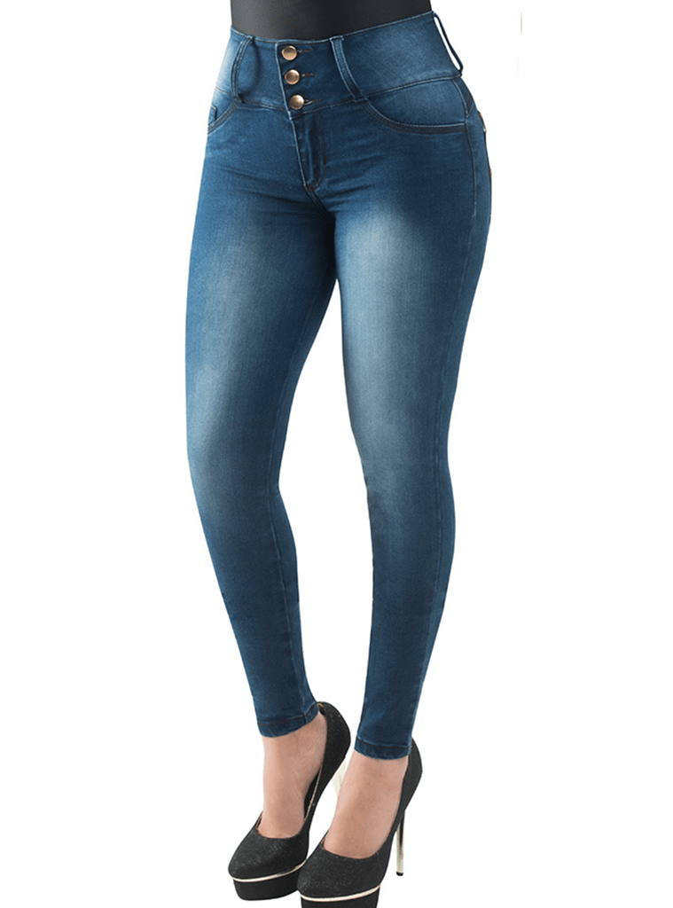 Fiorella Butt Lifter Skinny Women Jeans