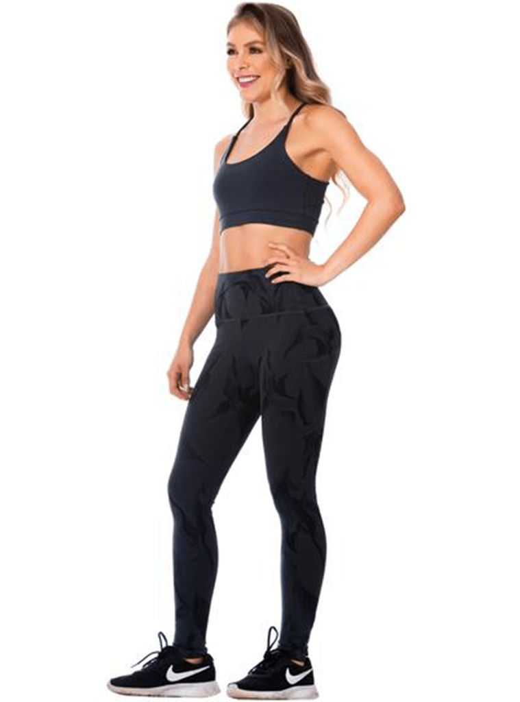 Flexmee Women's Gray T-Back Gym Bra