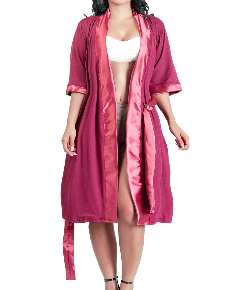 Kurvas Post-Op Mastectomy Pajamas Women Surgical Recovery Robes