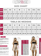 Laty Rose Butt Lifter Tummy Control Open Bust Body Shaper