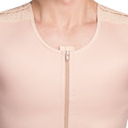 Lipoelastic MTmS Comfort - Gynecomastia Vest - Front Zipper And Adjustable Shoulder