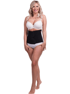 Carpeta abdominal unisex lipoelástica - 2 paneles transversales ajustables