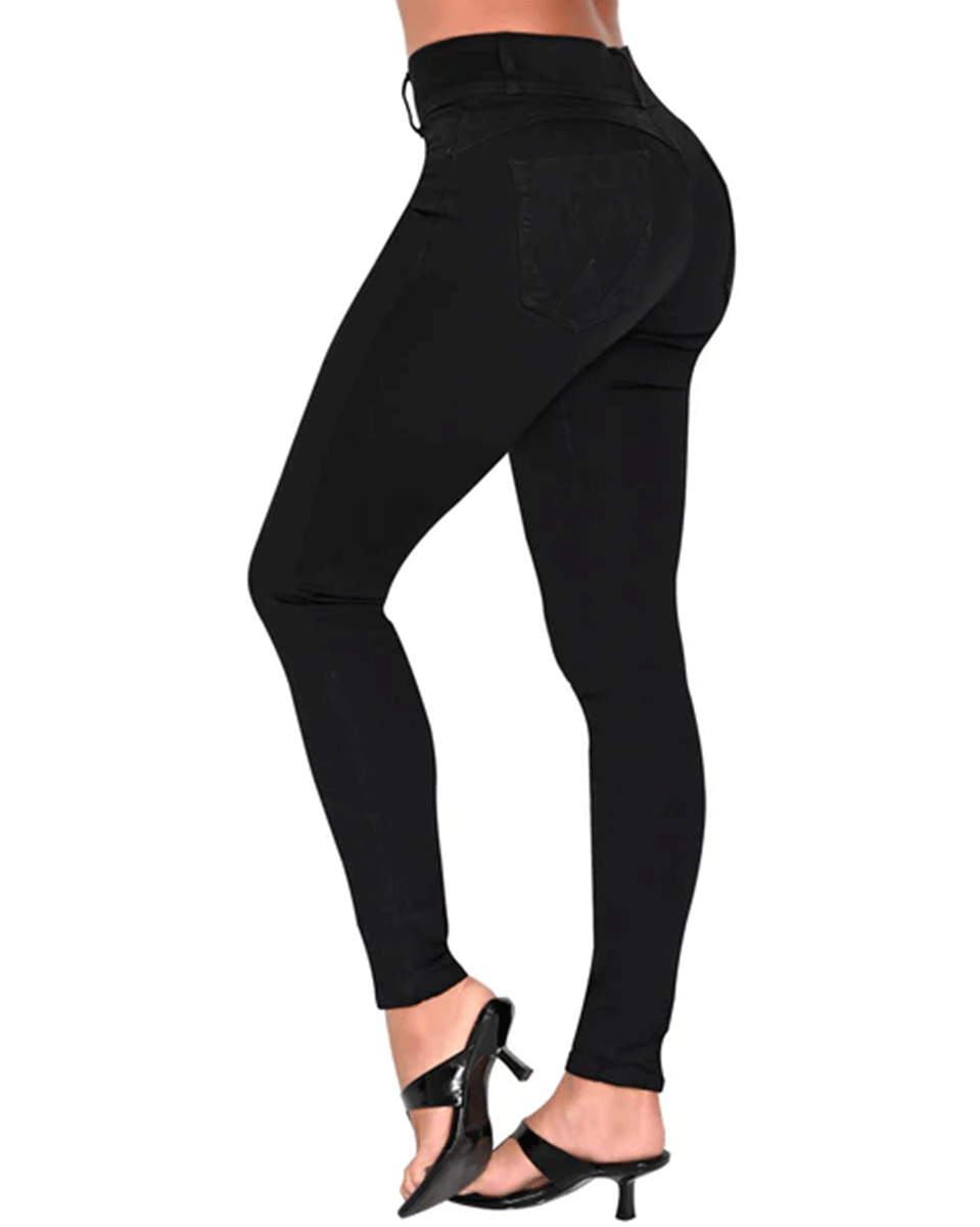 Lowla Skinny Butt Lifting Mid Rise Jeans