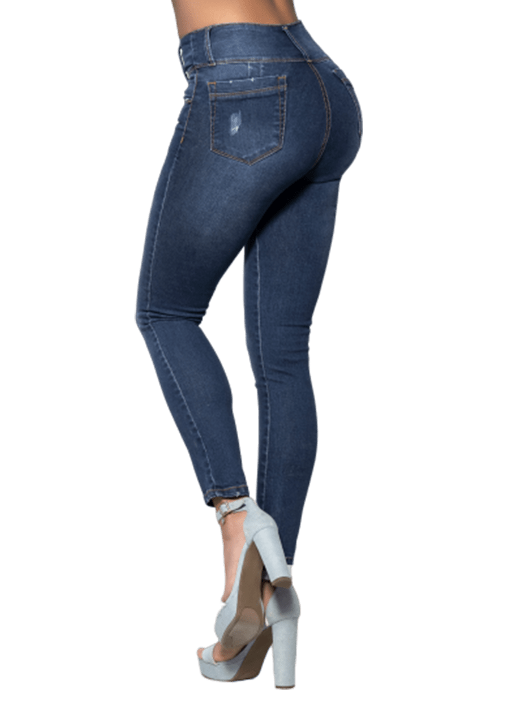 Mapale Butt lifting jeans with Girdle Lining D1913
