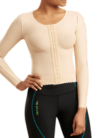 Marena Graduated Compression Vest - Long Sleeve