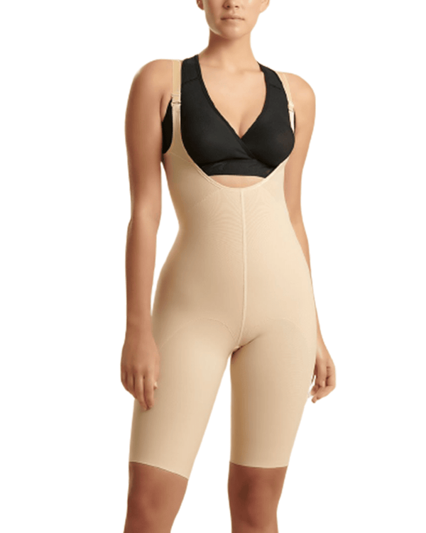 Marena Reinforced Girdle with High-Back and Layered Panels - Short Length, No Closures