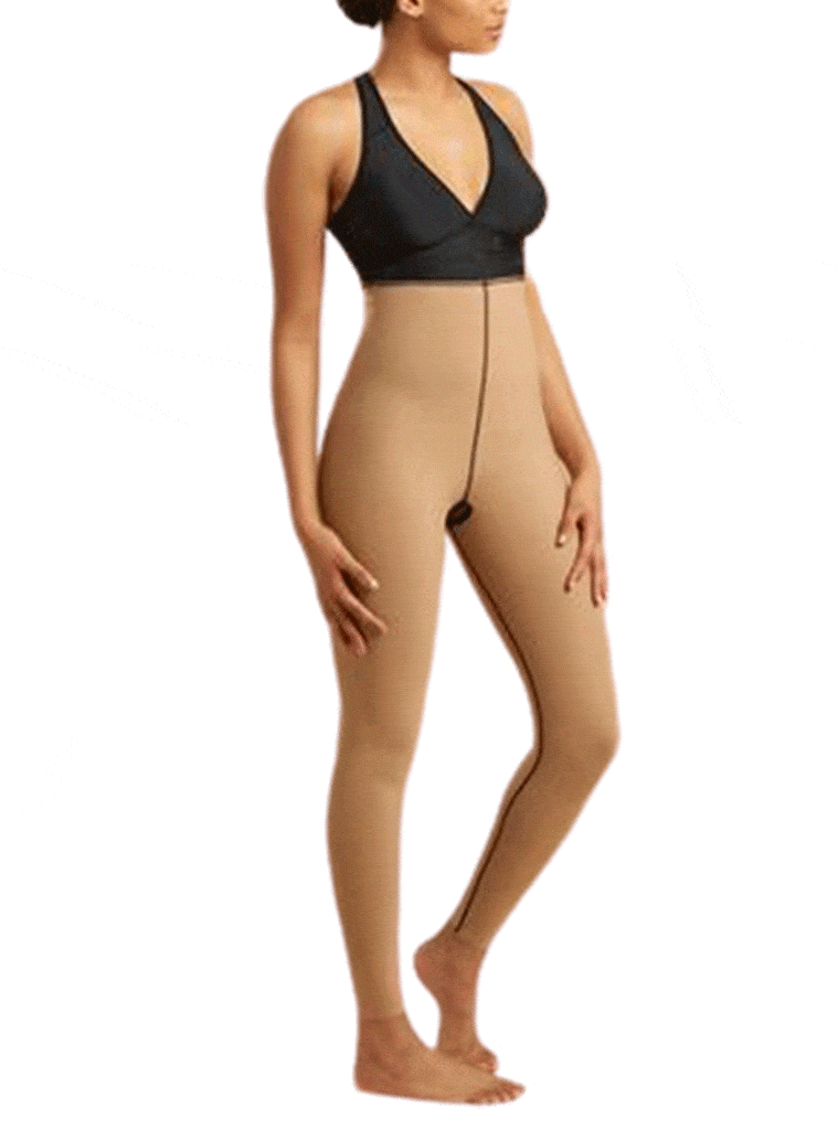 MARENA SINGLE ZIPPER GIRDLE - ANKLE LENGTH
